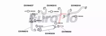 Система выпуска ОГ EuroFlo VWTRA21 7001A